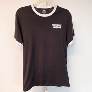 Black Levi’s Ringer T-Shirt